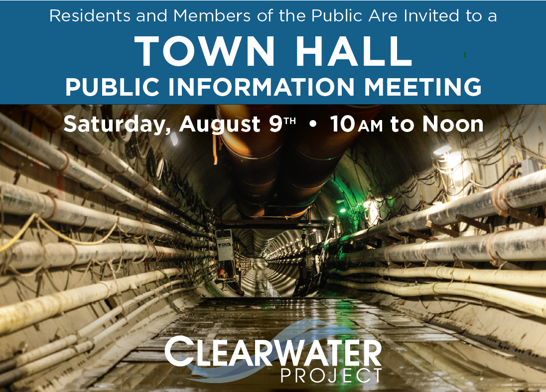 Upcoming Clearwater Townhall Meeting on August 9