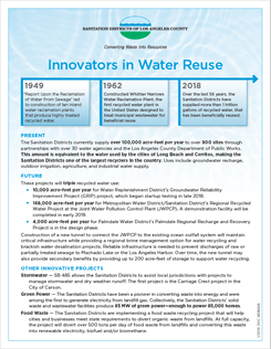 WATER RECYCLING FACT SHEET